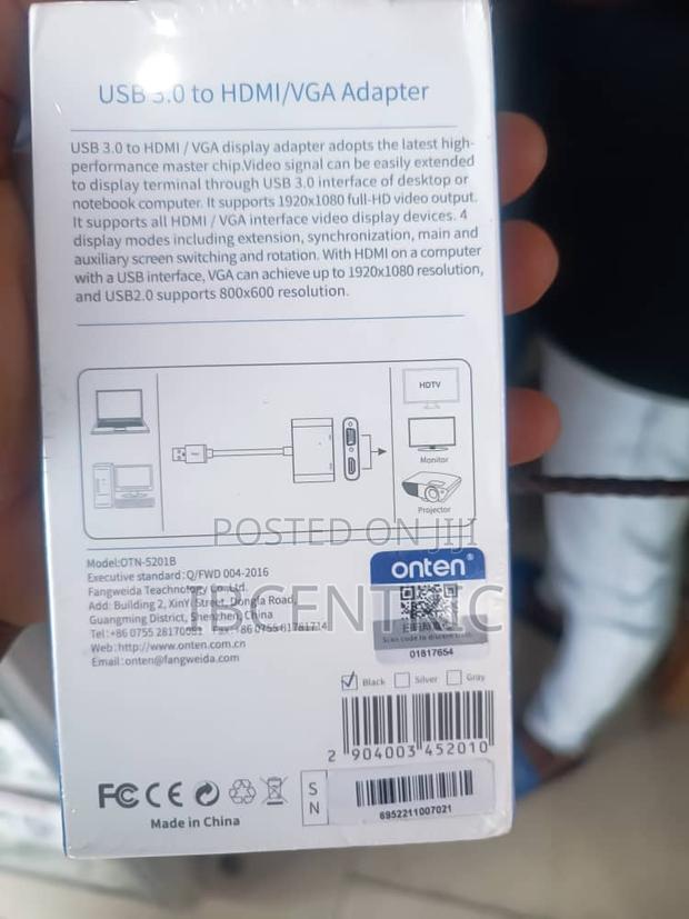 Onten USB 3.0 to HDMI Adapter · Photo 2