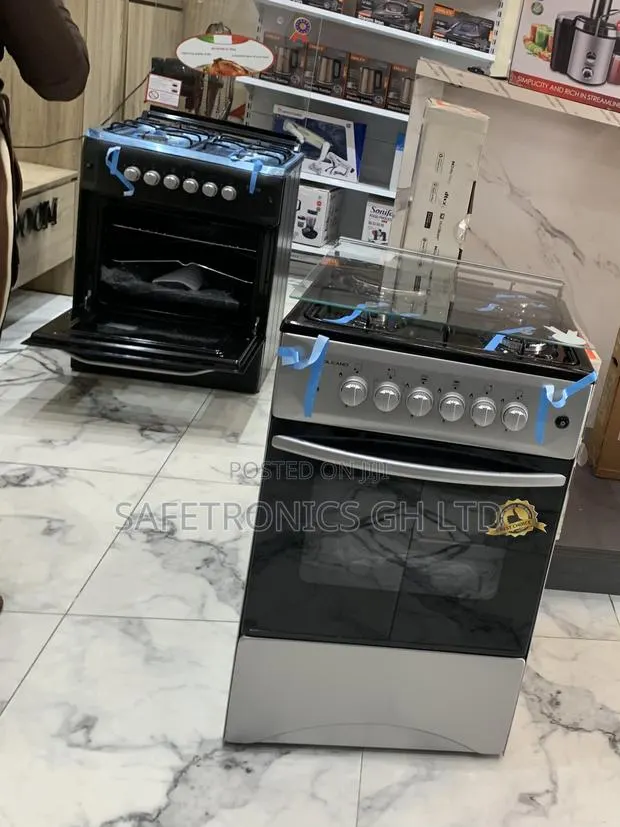 Exclusive New 50x50 Volcano 3 Gas + 1 Electric Burner Cooker Grey · Photo 1