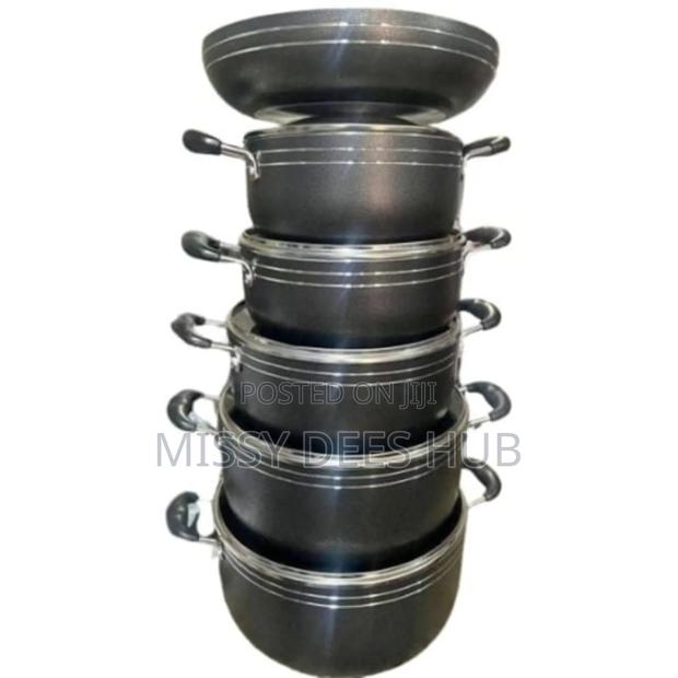 6pcs Delicious Cook Non-Stick Cookware Set - Big Size · Photo 1