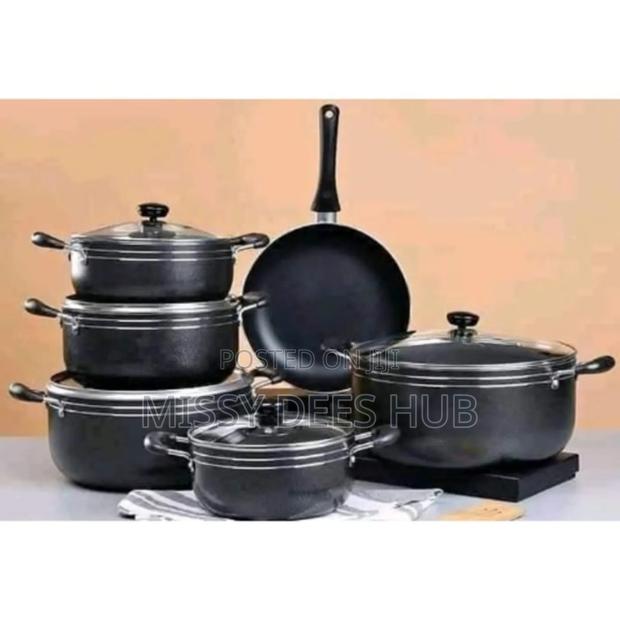 6pcs Delicious Cook Non-Stick Cookware Set - Big Size · Photo 2