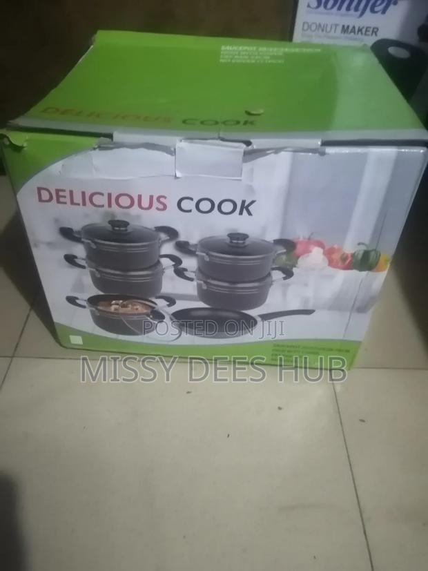 6pcs Delicious Cook Non-Stick Cookware Set - Big Size · Photo 4