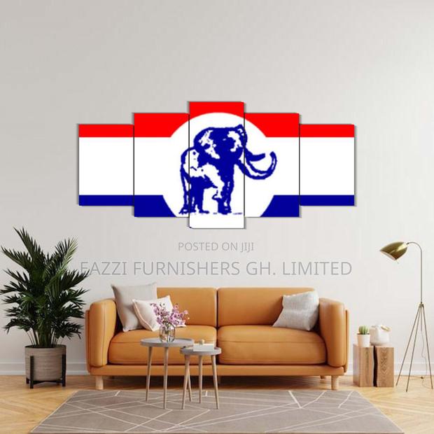 5 Panels 3d Wall Arts Canvas Frames · Photo 2