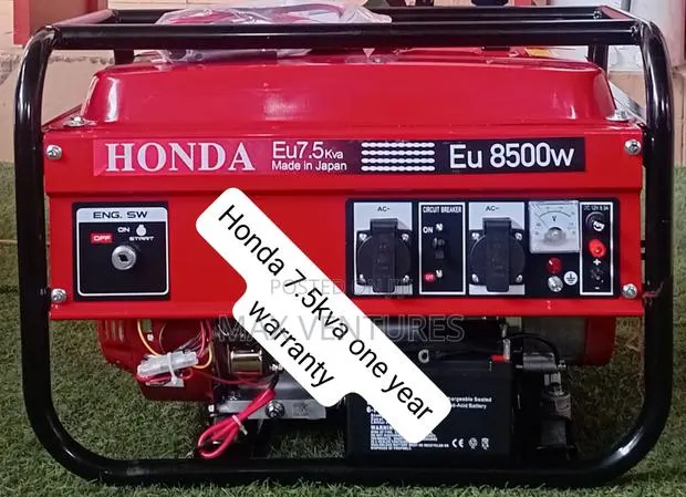 Honda 7.5kva Generator – Built for Homes Businesses7.5kva · Photo 1