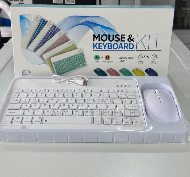 Rechargeable Bluetooth Wireless Keyboard and Mouse · Photo 4