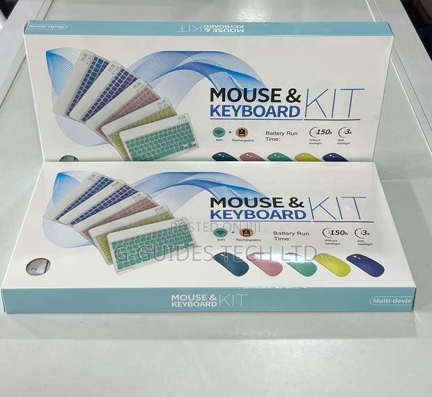 Rechargeable Bluetooth Wireless Keyboard and Mouse · Photo 5