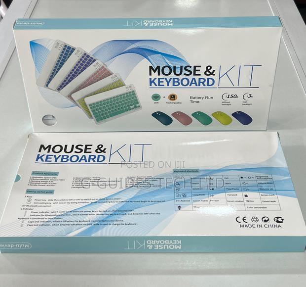 Rechargeable Bluetooth Wireless Keyboard and Mouse · Photo 6