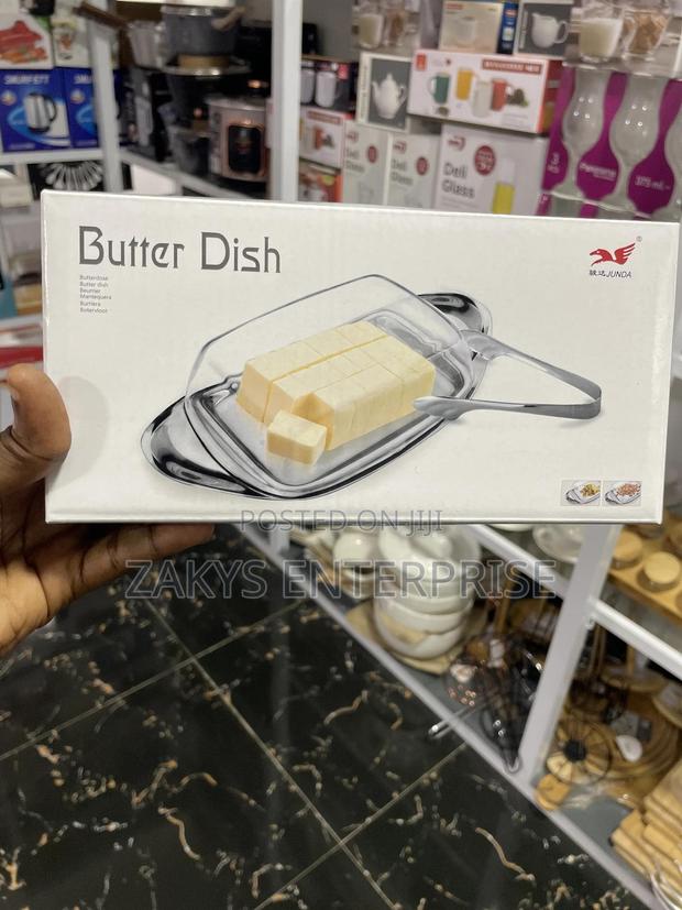 Stainless Steel Butter Dish · Photo 2