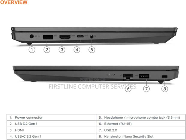 New Laptop Lenovo V15 G3 8GB Intel Core I3 SSD 256GB · Photo 3