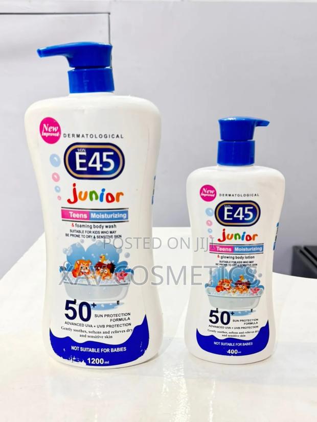E45 Junior Teens Moisturizing Lotion and Body Wash · Photo 1