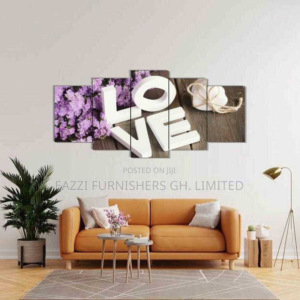Canvas Wall Arts Decor 5 Panels Frame · Photo 2