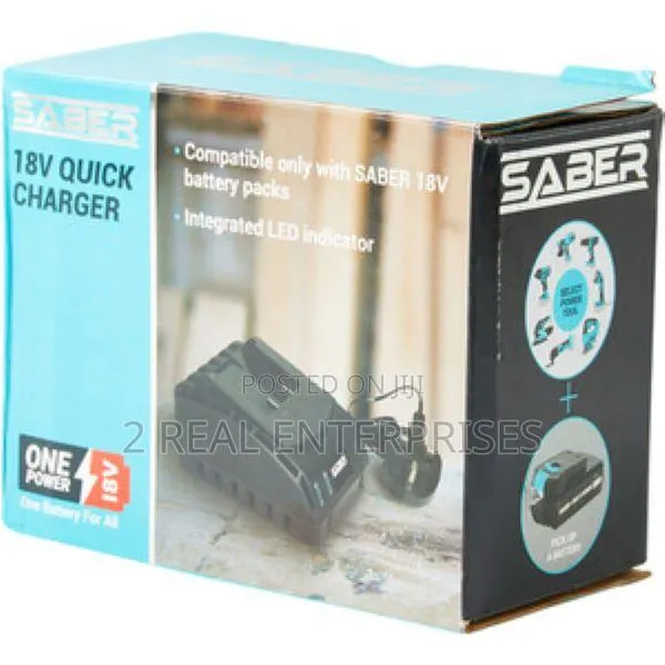 Saber 18v Drill Quick Charger · Photo 1