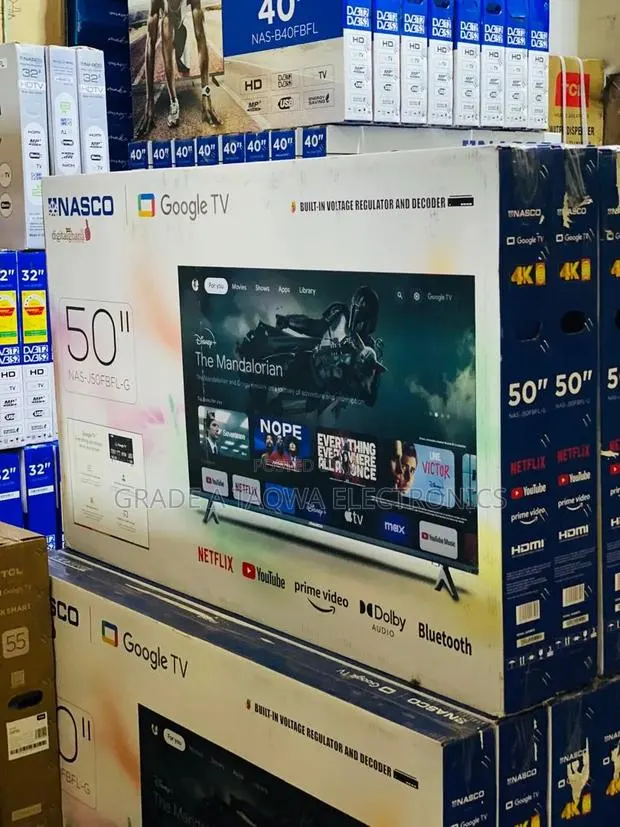 Slim Design 50-Inch Nasco Google Tv · Photo 1