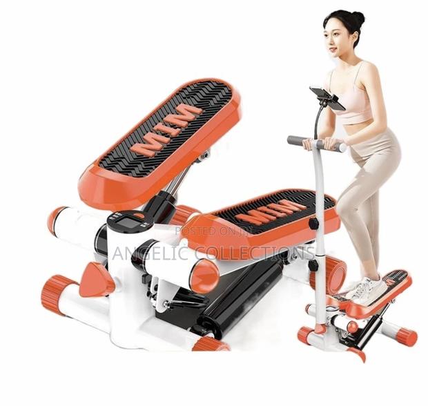 Mini Stepper With Bar , Resistance Band and Twisters · Photo 1