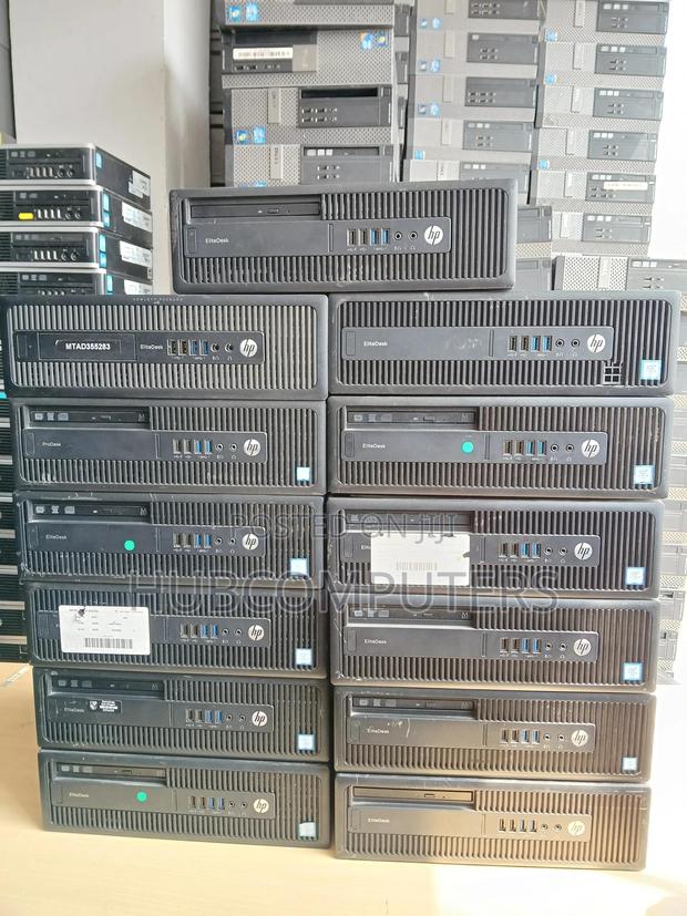 Desktop Computer HP EliteDesk 705 G3 4GB Intel Core I3 HDD 320GB · Photo 1
