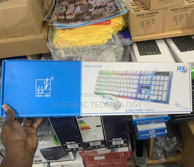 G21B USB Luminescent Mechanical Keyboard And Mouse Set Wired · Photo 5