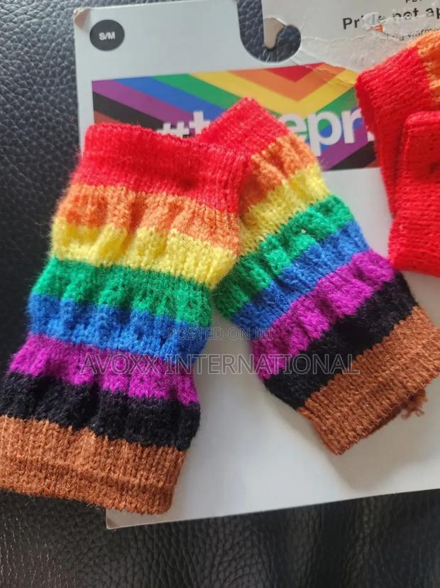 Rainbow Leg Warmers Dog Leg Warmers · Photo 2