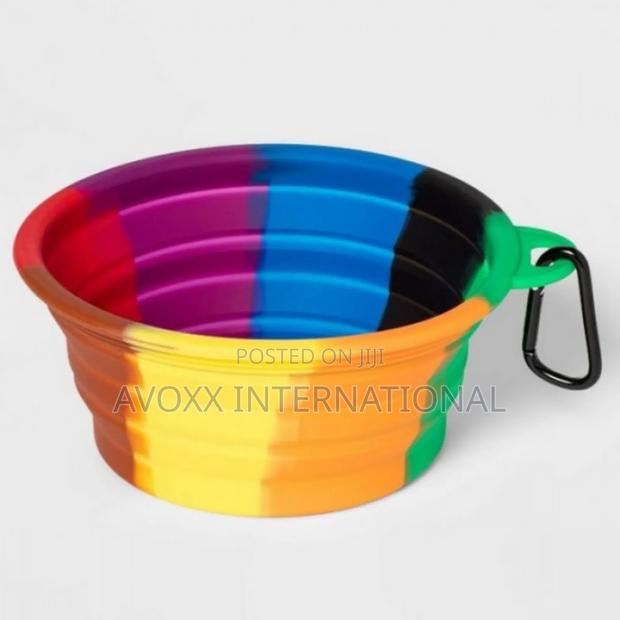 Kernelly Extra Large Size Collapsible Dog Bowl, Silicone · Photo 1