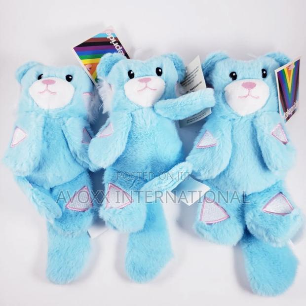 Animal Adventure 3 Plush Tiger Dog Toy - Blue · Photo 1
