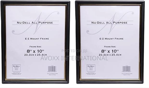 Nudell 8"X10" Frame, Black With Gold Trim (Pack of 2) · Photo 1