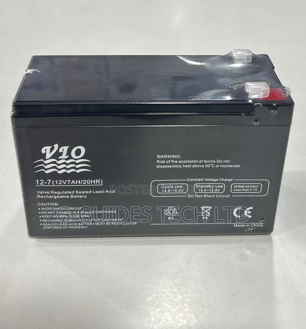 Vio 12v 7ah Ups Battery, 12v 7ah Sealed Lead-acid Battery · Photo 1
