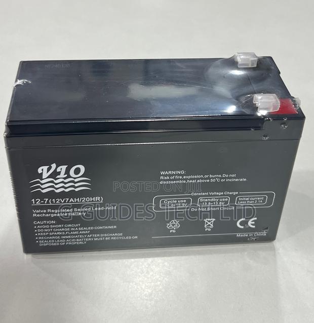 Vio 12v 7ah Ups Battery, 12v 7ah Sealed Lead-acid Battery · Photo 2