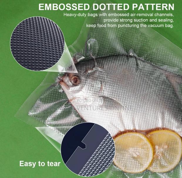 12x20cm Vacuum Sealer Rubber Bags 100pcs · Photo 4