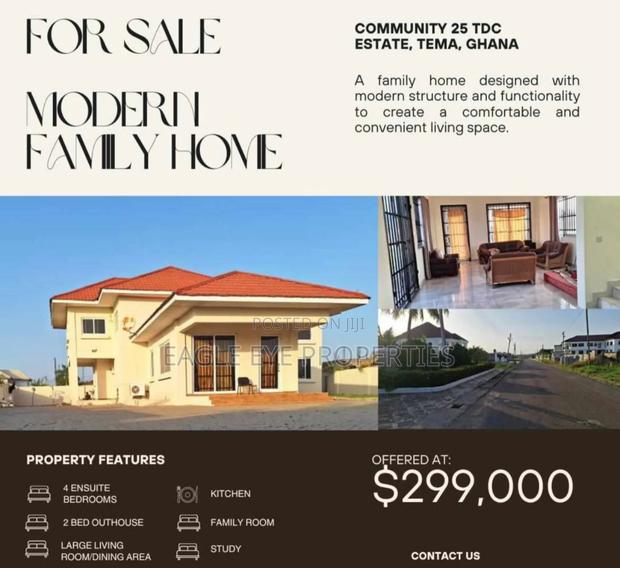 4bdrm House in Tdc Estate Comm. 25, Tema Metropolitan for sale · Photo 4