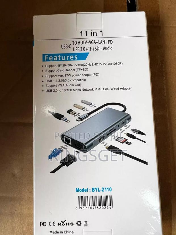 11 In 1 Type C Hub · Photo 4
