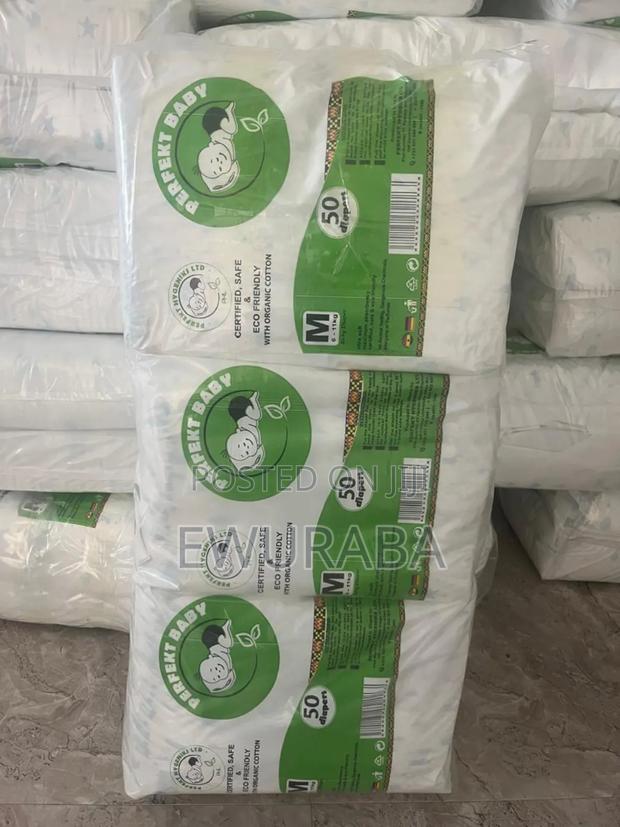 50pcs in a Pack High Quality Eco Hygienic Baby Diapers · Photo 1