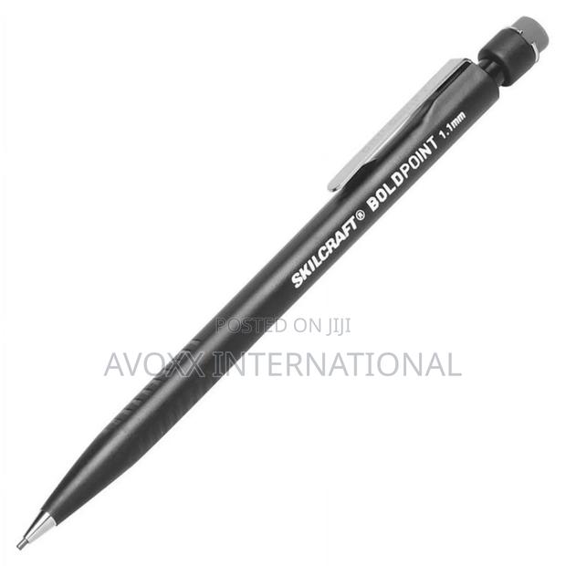 12PC Skilcraft 1.1mm Push Bold Point Mechanical Pencil-Black · Photo 1