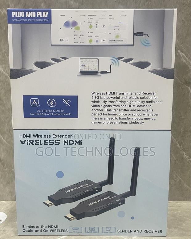 Wireless HDMI Extender 50M Full HD 1080p · Photo 3