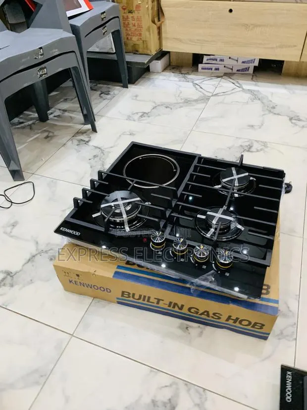 Kenwood 60cm 3+1 Inbuilt Cooker With Gas Burners and Electric Plate · Photo 1
