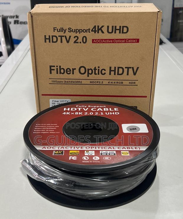 50M HDMI Fiber Optic Cable, 50M Active HDMI Cable · Photo 2