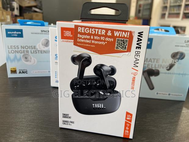 JBL Wave Beam in-Ear Earbuds · Photo 1