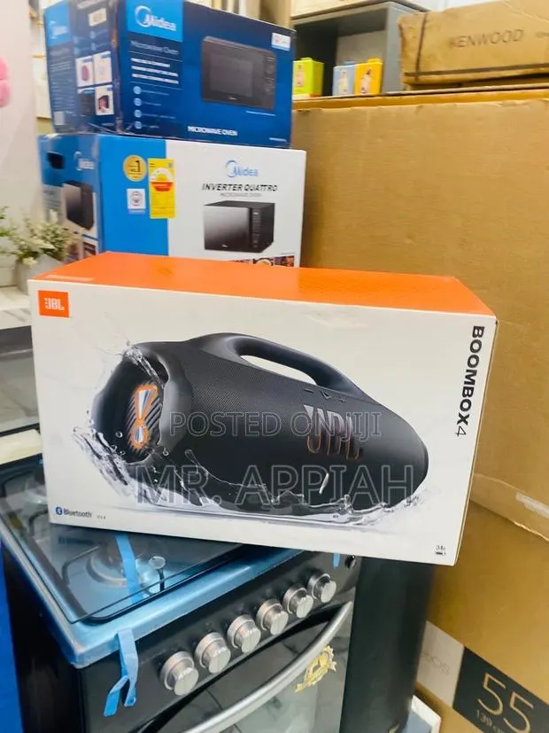 Order Durable JBL Boombox 4 Portable Bluetooth Speaker(Waterproof) · Photo 1