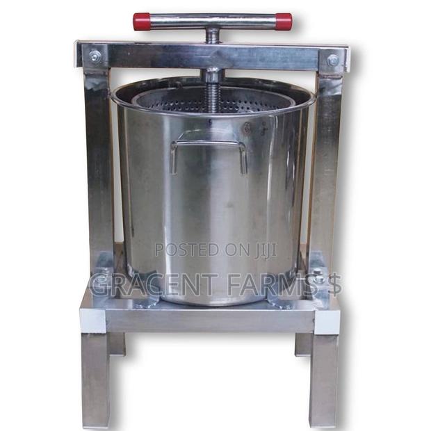Food Grade Stainless Steel Honey Press / Extractor · Photo 4