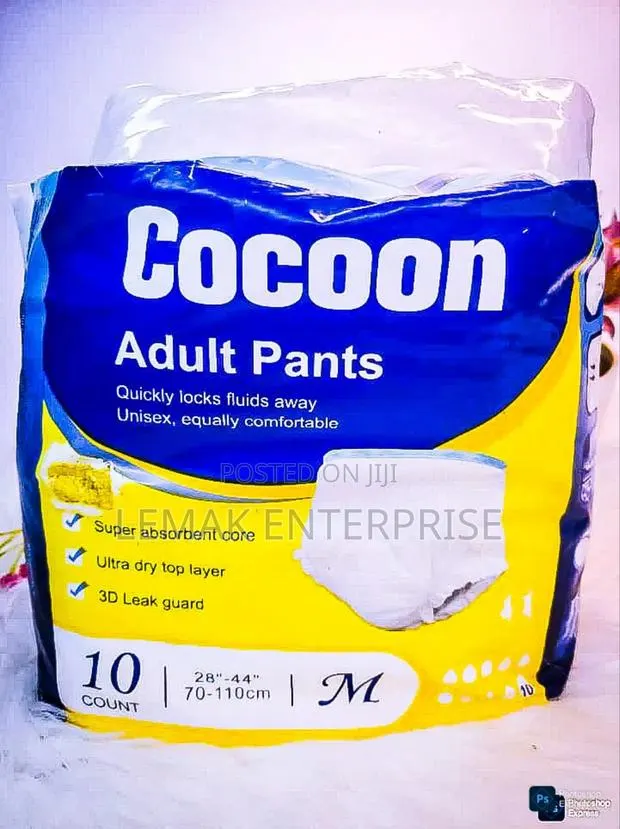Cocoon Adult Diaper Pants Medium Size (10pcs) · Photo 1