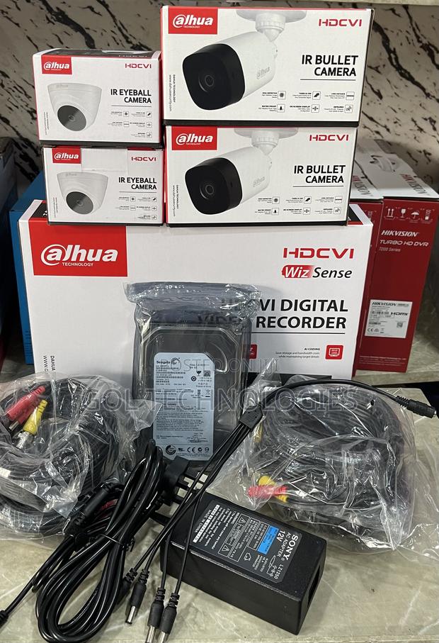 Dahua 4ch Complete Kit Analog 2mp With 500gb HDD · Photo 1