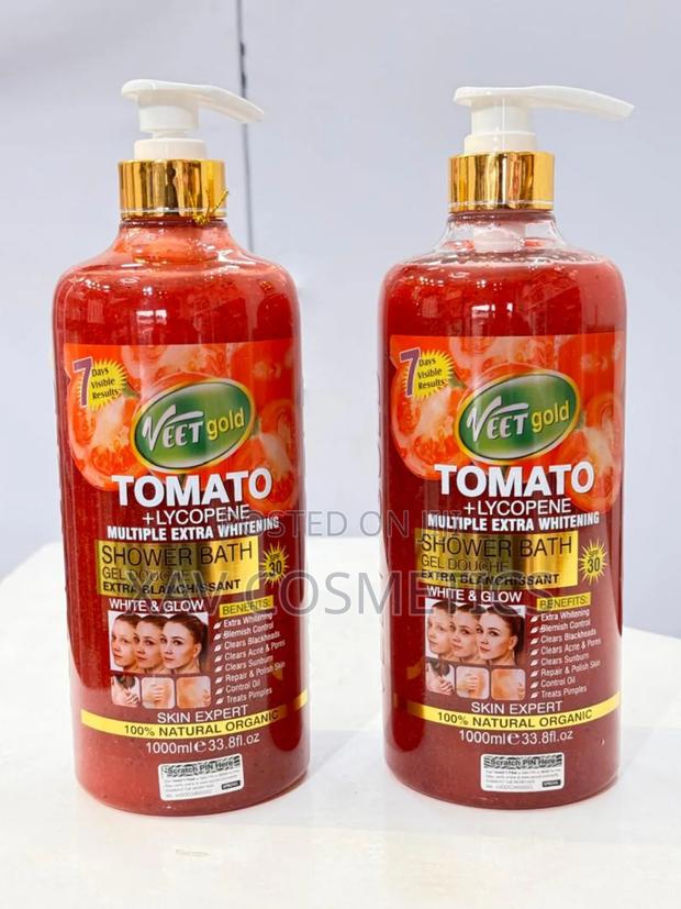 Veetgold Tomato+Lycopene Multiple Extra Whitening Bath Gel · Photo 1