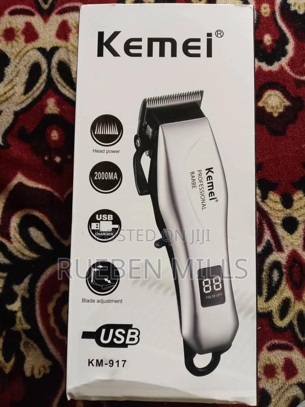 Fade Blade Kemei Km-917 Barbering Shop Hair Clipper Machine · Photo 1