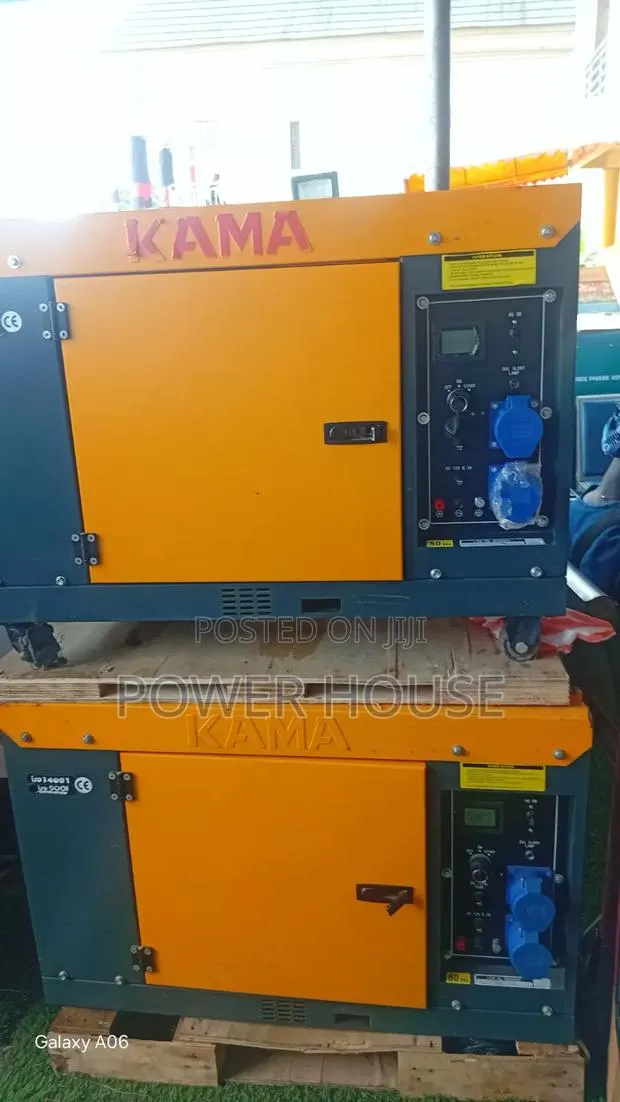 Brand New KAMA 15kVA Silent Diesel Generator – Free Installation · Photo 1
