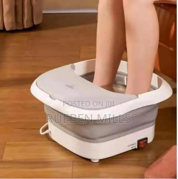 Collapsible Footbath Massager Pedicure Bowl Rf368z · Photo 1