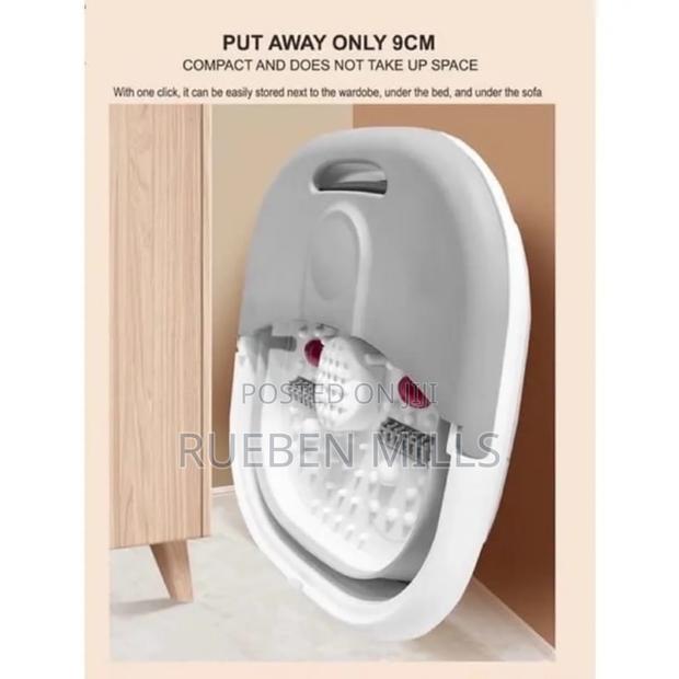Collapsible Footbath Massager Pedicure Bowl Rf368z · Photo 2