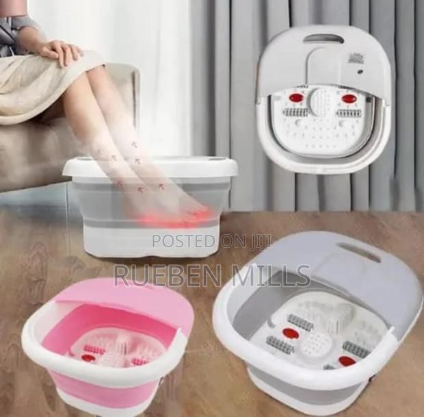 Collapsible Footbath Massager Pedicure Bowl Rf368z · Photo 3