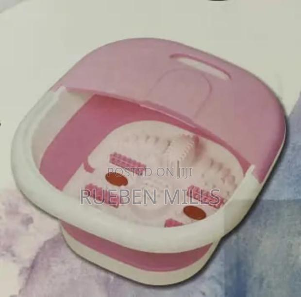 Folding Foot Bath Massager Rf368z Auto Heating Pedicure Bowl · Photo 2