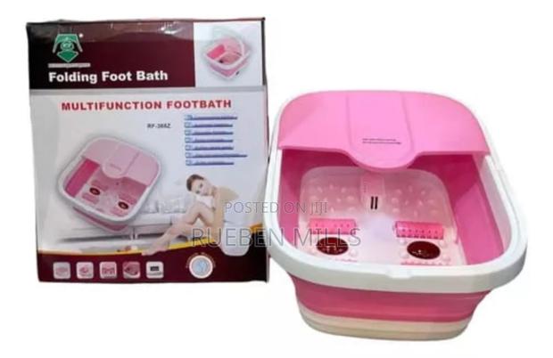 Folding Foot Bath Massager Rf368z Auto Heating Pedicure Bowl · Photo 1