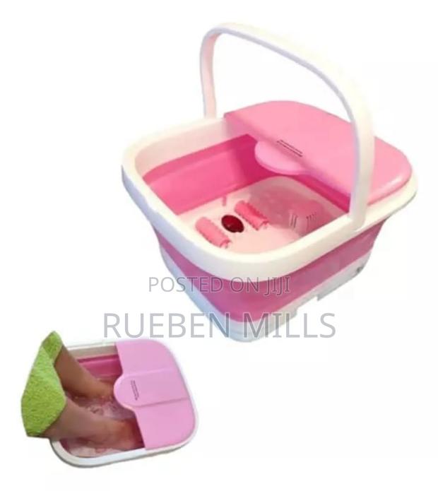 Folding Foot Bath Massager Rf368z Auto Heating Pedicure Bowl · Photo 4