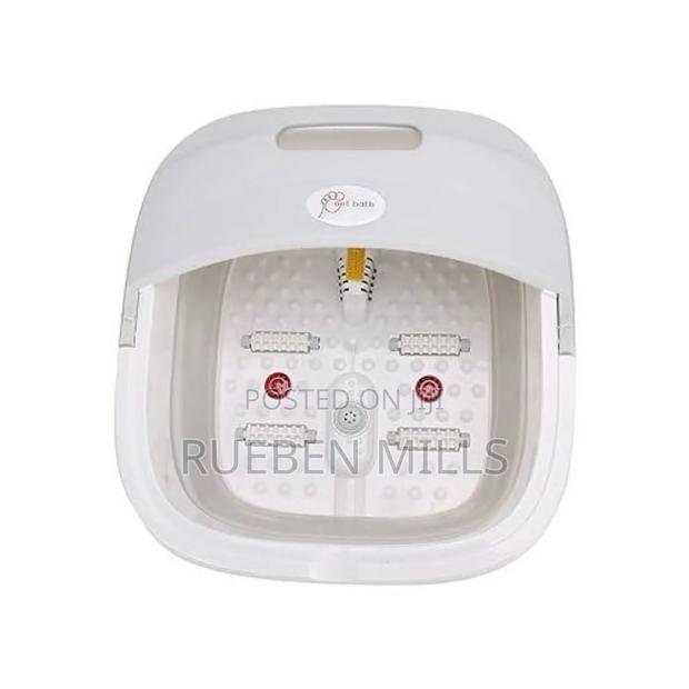 Gray and White Rf 368-Z Professional Pedicure Bowl Foot Spa · Photo 2
