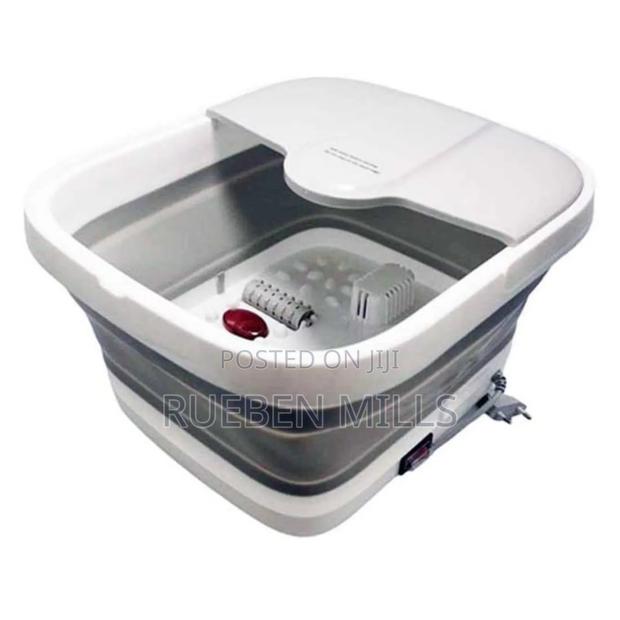Gray and White Rf 368-Z Professional Pedicure Bowl Foot Spa · Photo 1