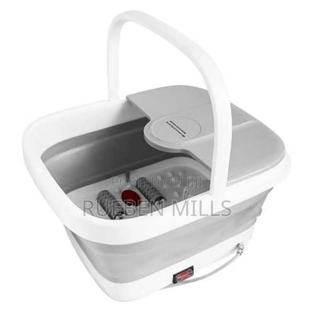 Gray and White Rf 368-Z Professional Pedicure Bowl Foot Spa · Photo 3